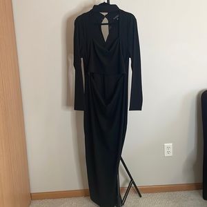 Plus Size Maxi Dress | Cutout and Slit detail | Size 18